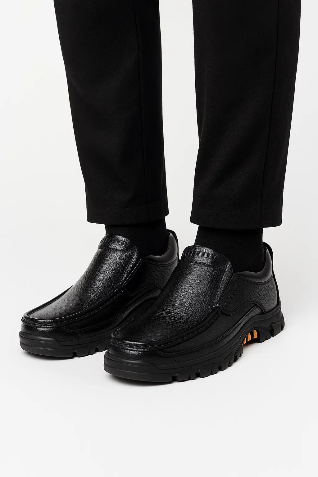 Zapatos Oxford Hombre Cuero Antideslizante Formal 0