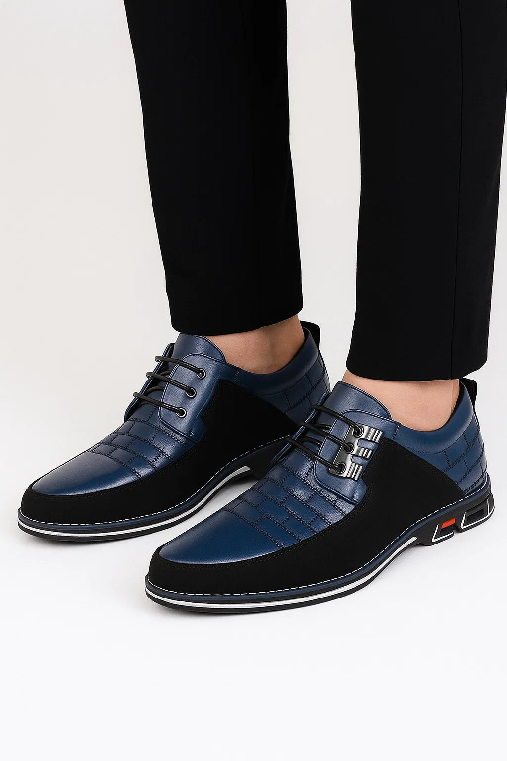 Zapatos Oxford Hombre Cuero Diseño Ergonómico 4