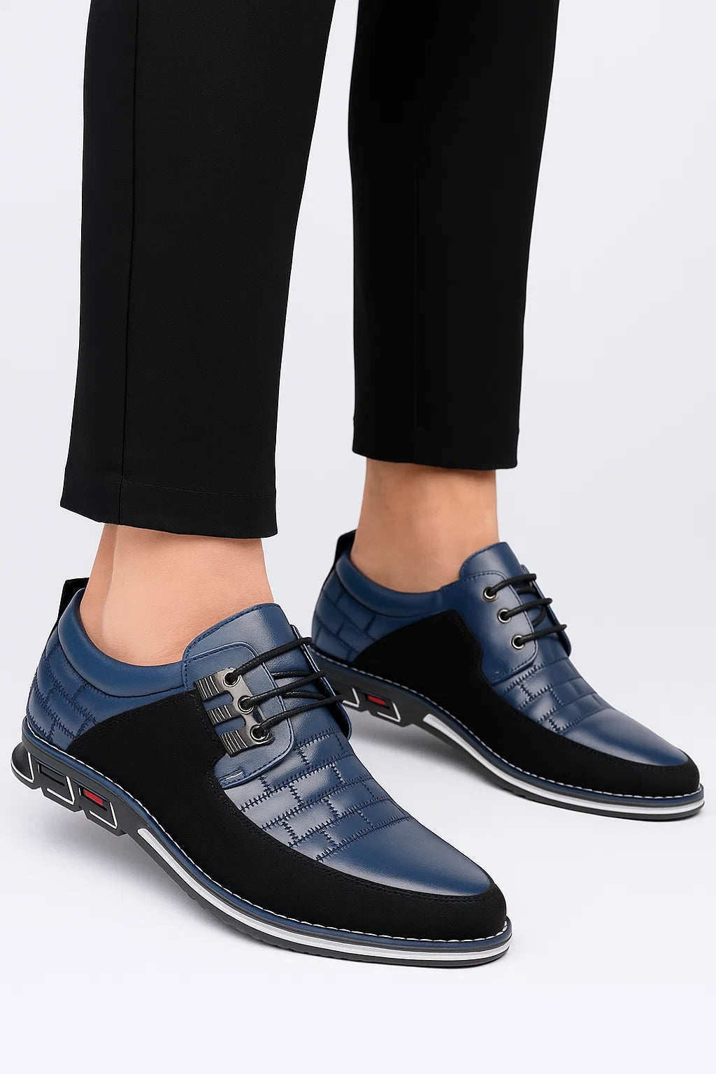 Zapatos Oxford Hombre Cuero Diseño Ergonómico 5