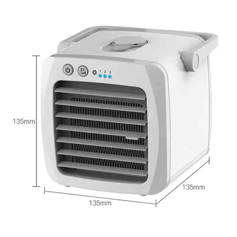 Aire Acondicionado Portátil 4-en-1 Humidificador Purificador - Uso en Casa
