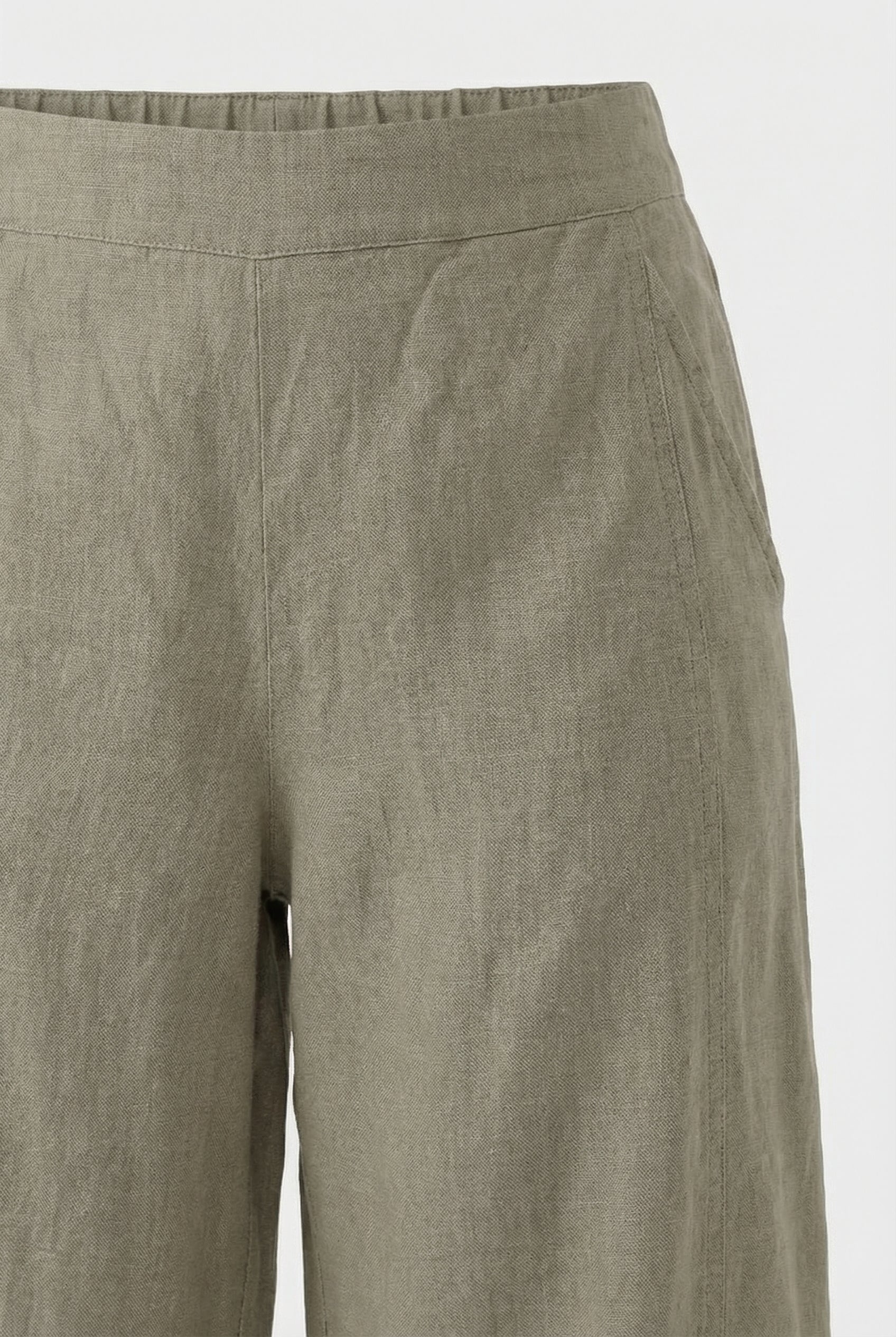 Mujer Pantalón Culotte Asimétrico Holgado Casual con Cintura Pull-On