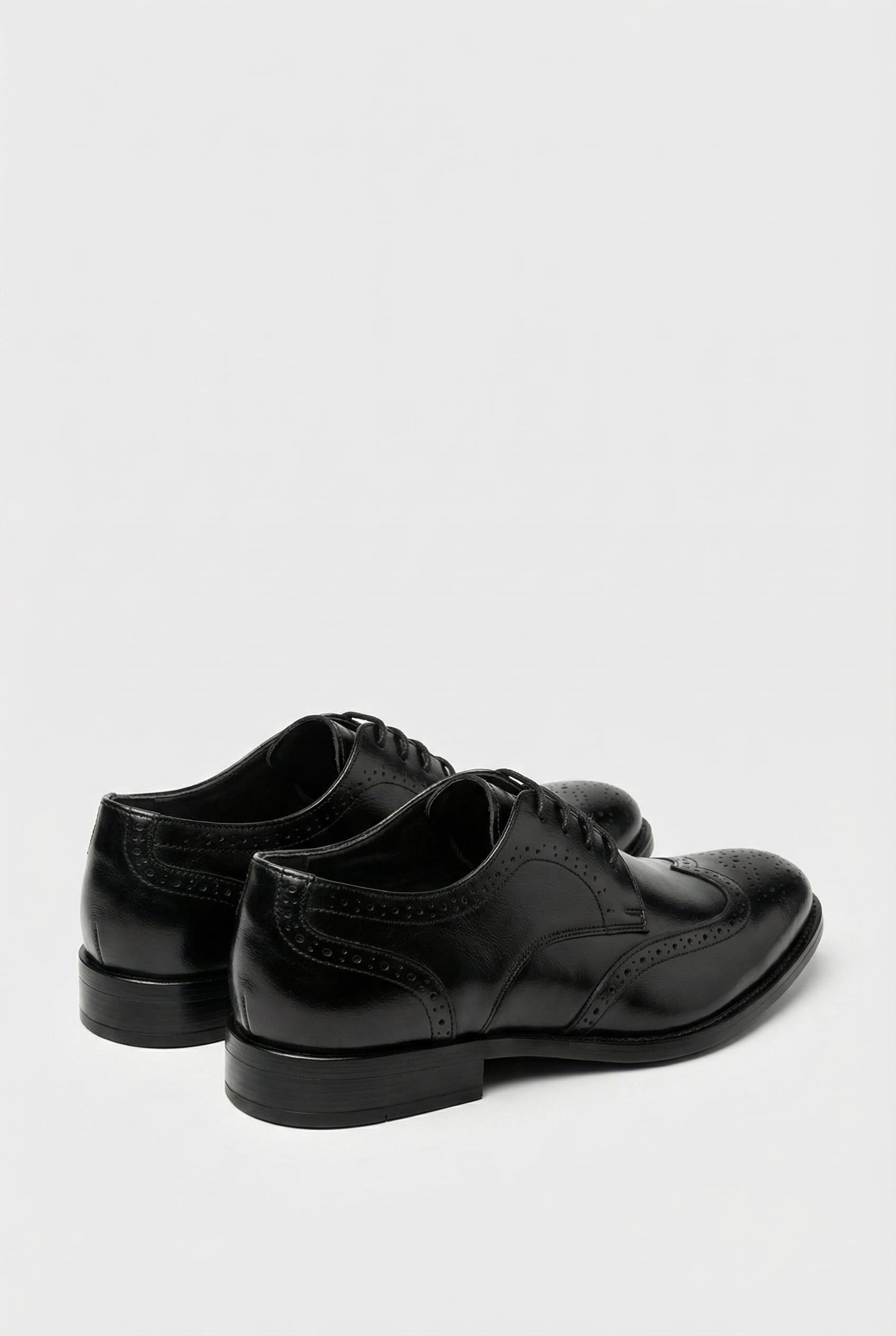 Zapatos Oxford Hombre Cuero Con Perforaciones Brogue Diseño Elegante