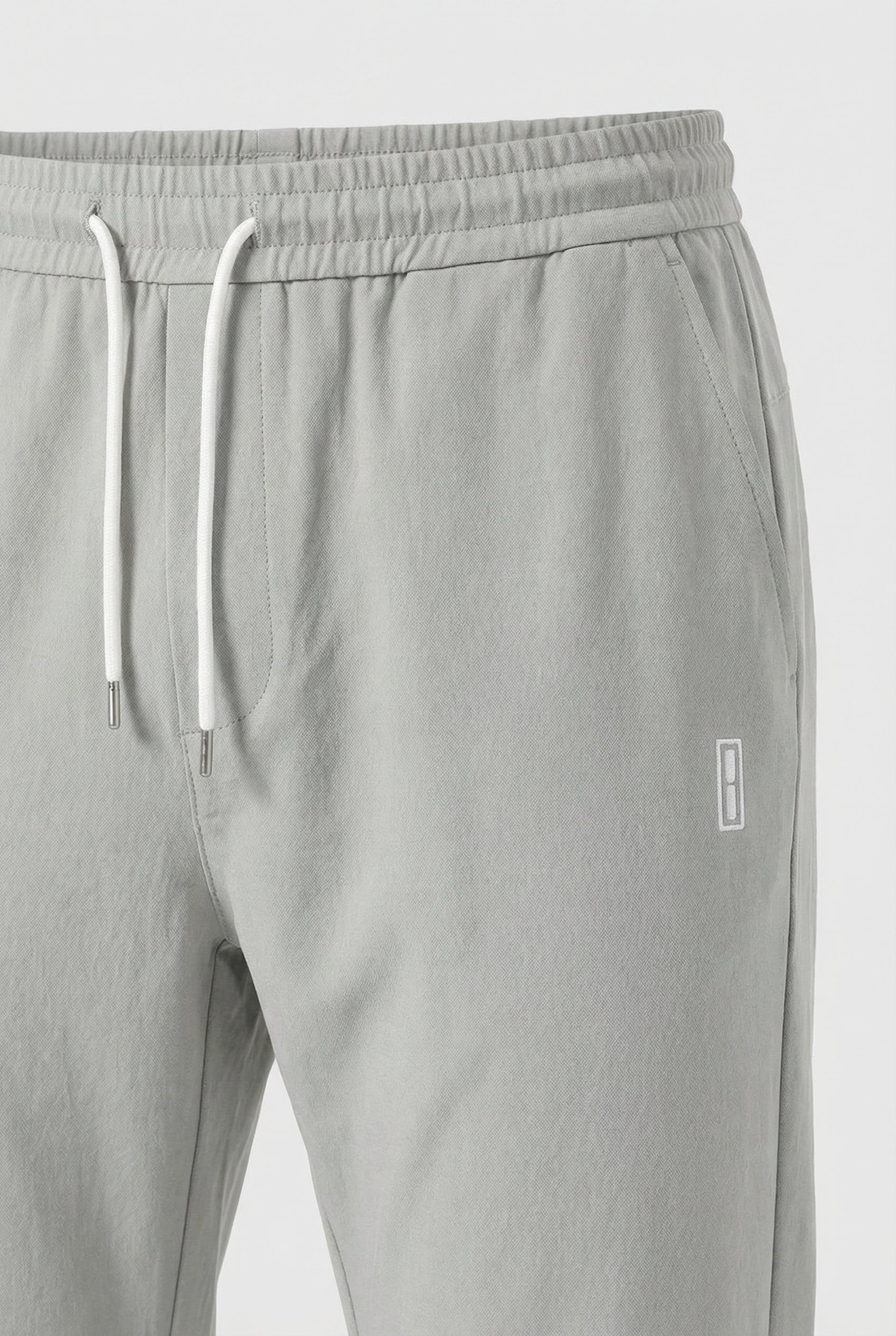Hombre Pantalones Chinos Ajustados Algodón con Cordón